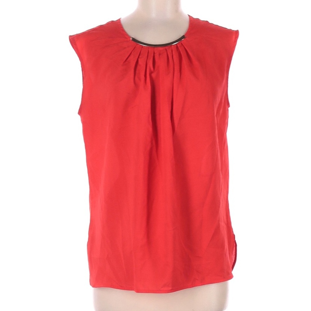 7th Avenue: New York & Co Red Sleeveless Blouse